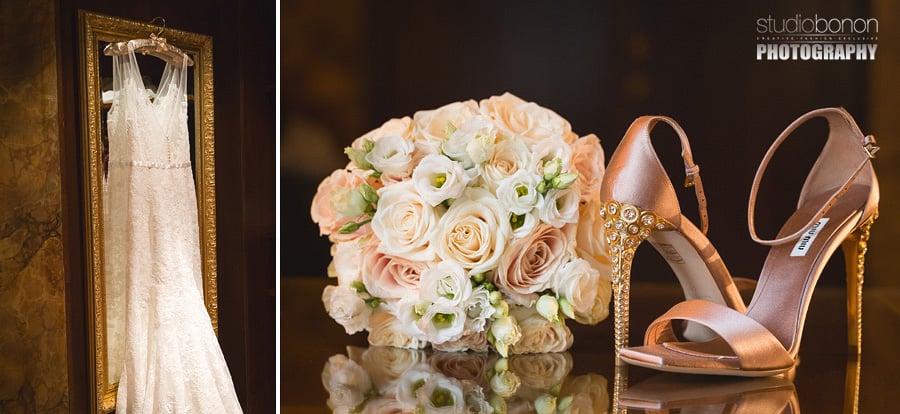 002-beautiful-luxury-gold-bride-shoes-by-miu-miu-wedding-at-four-seasons