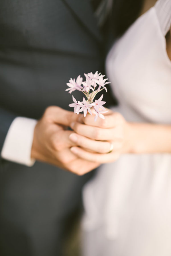 Romantic engagement photo in Florence, Tuscany