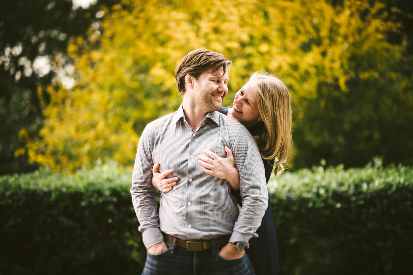 Lovely couple portrait in Florence, Tuscany at San Miniato al Monte