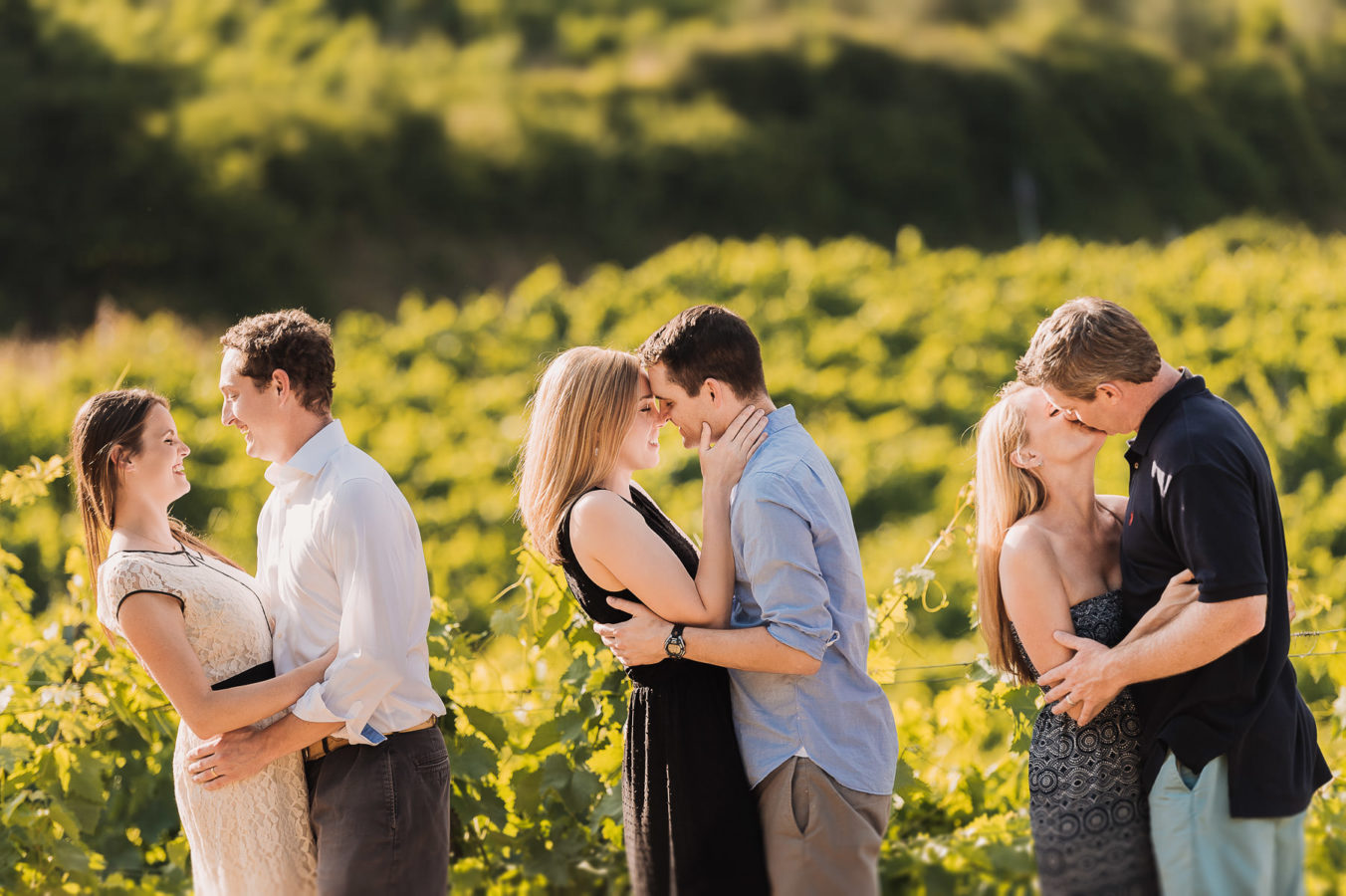 Creative and modern Tuscany countryside portrait photo shoot.