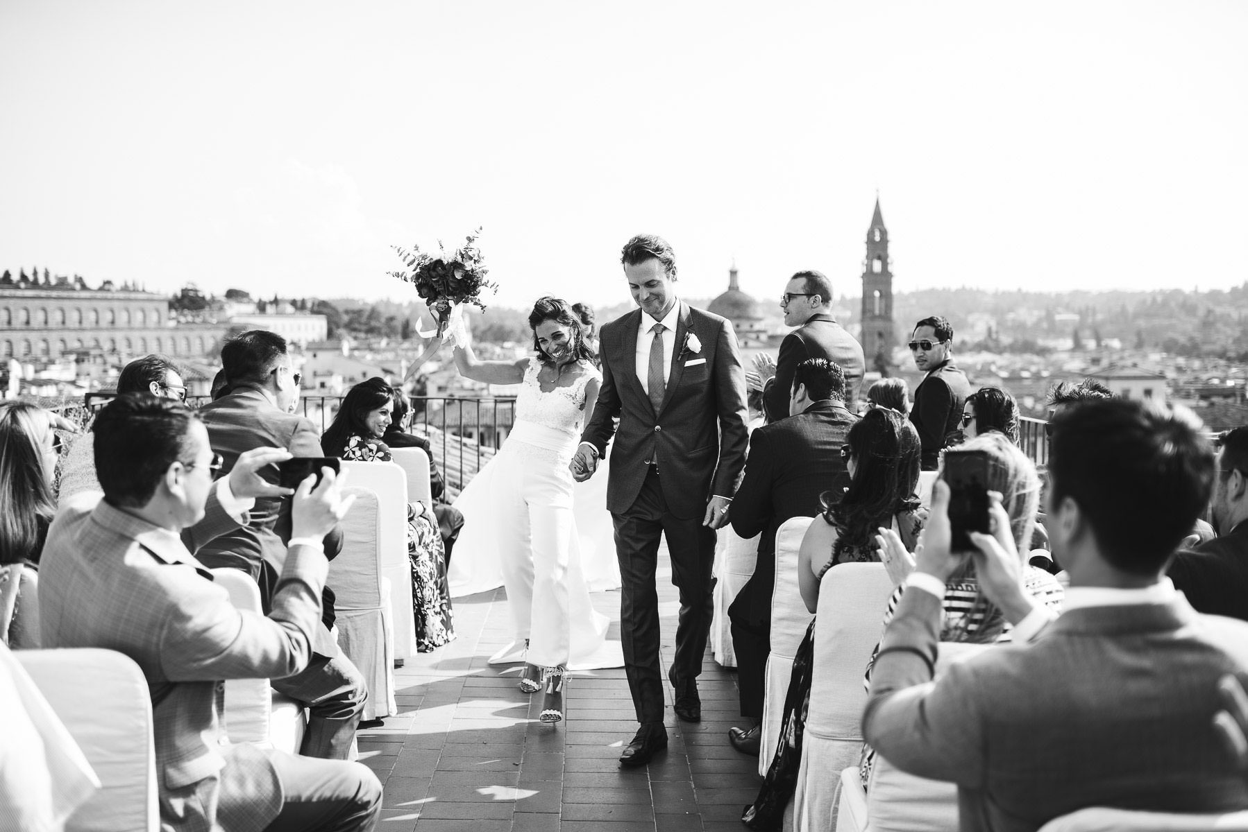 Juli and Colin’s unconventional and exclusive wedding