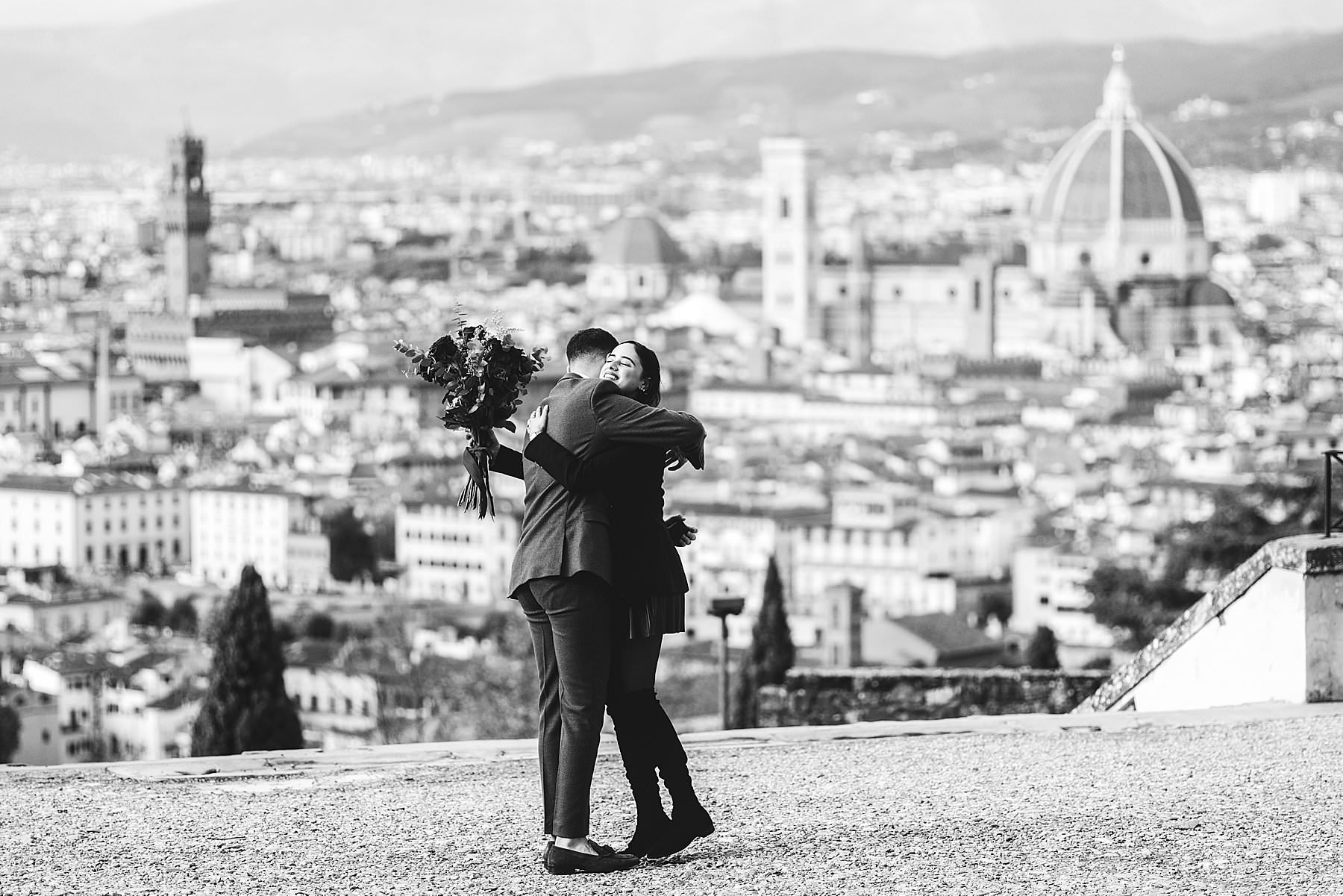 Best secret proposal photographer in Florence