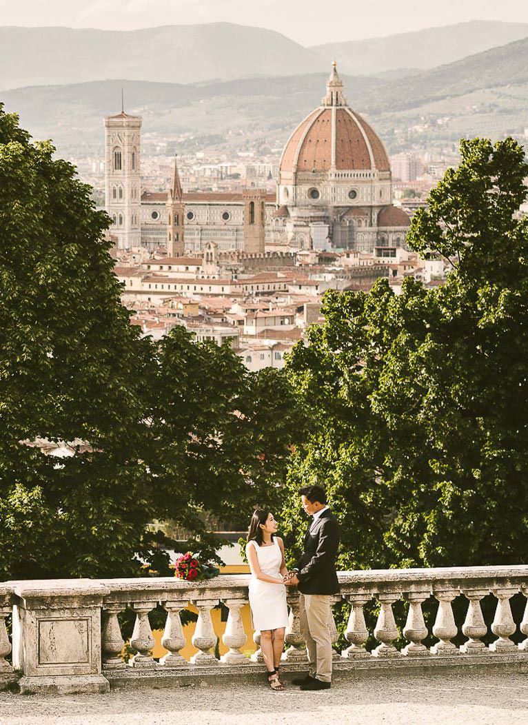 Proposal photo session in the most beautiful place in Florence