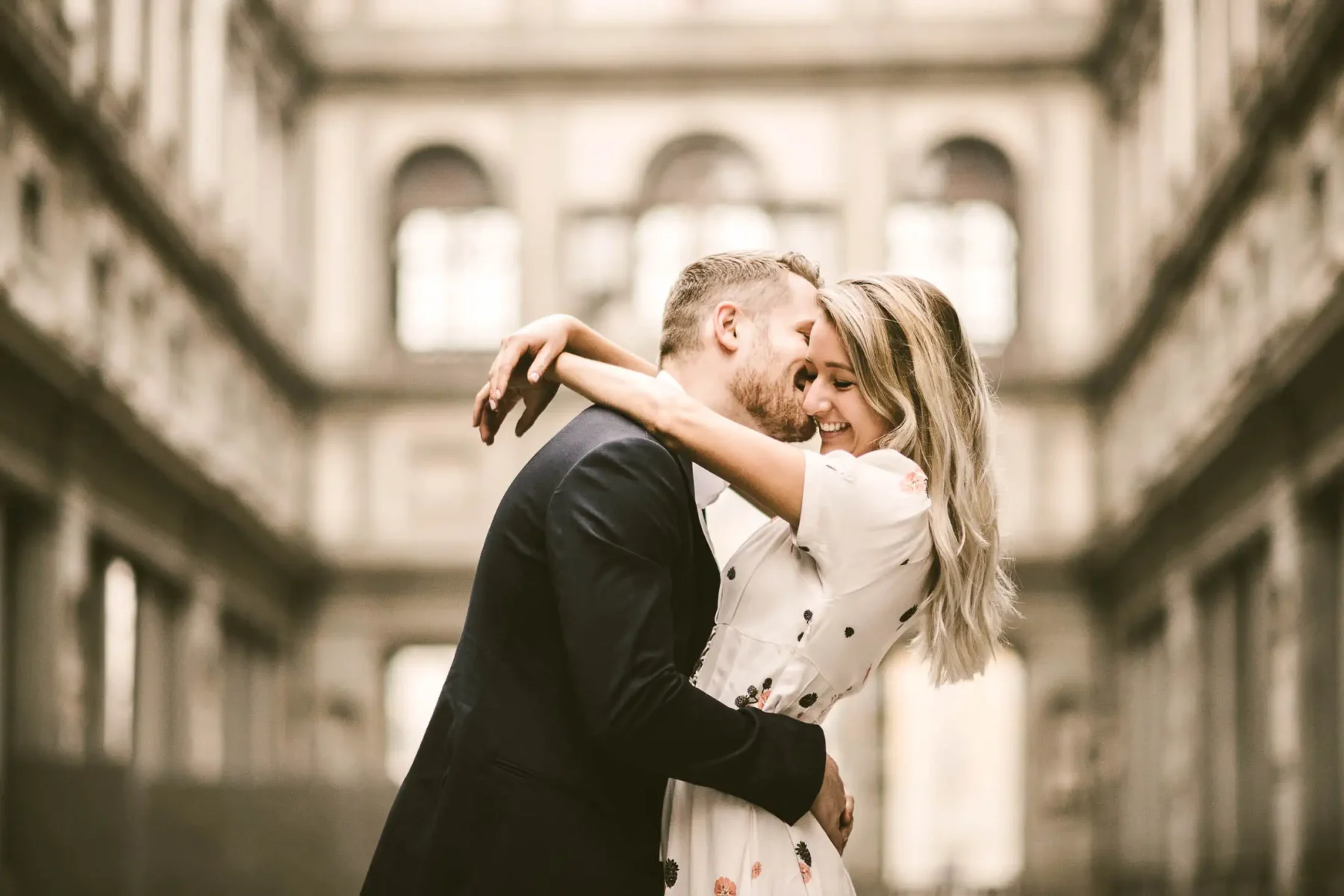 Florence early morning pre wedding photo shoot