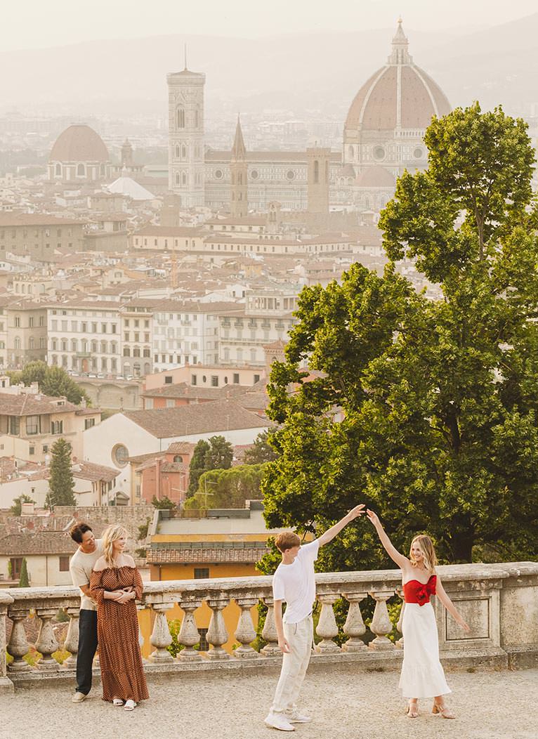 Family photographer, the ally of your vacation in Florence