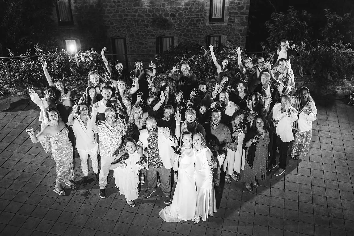 Surrounded by love, lifted by laughter. Same sex wedding at Borgo di Petrognano
