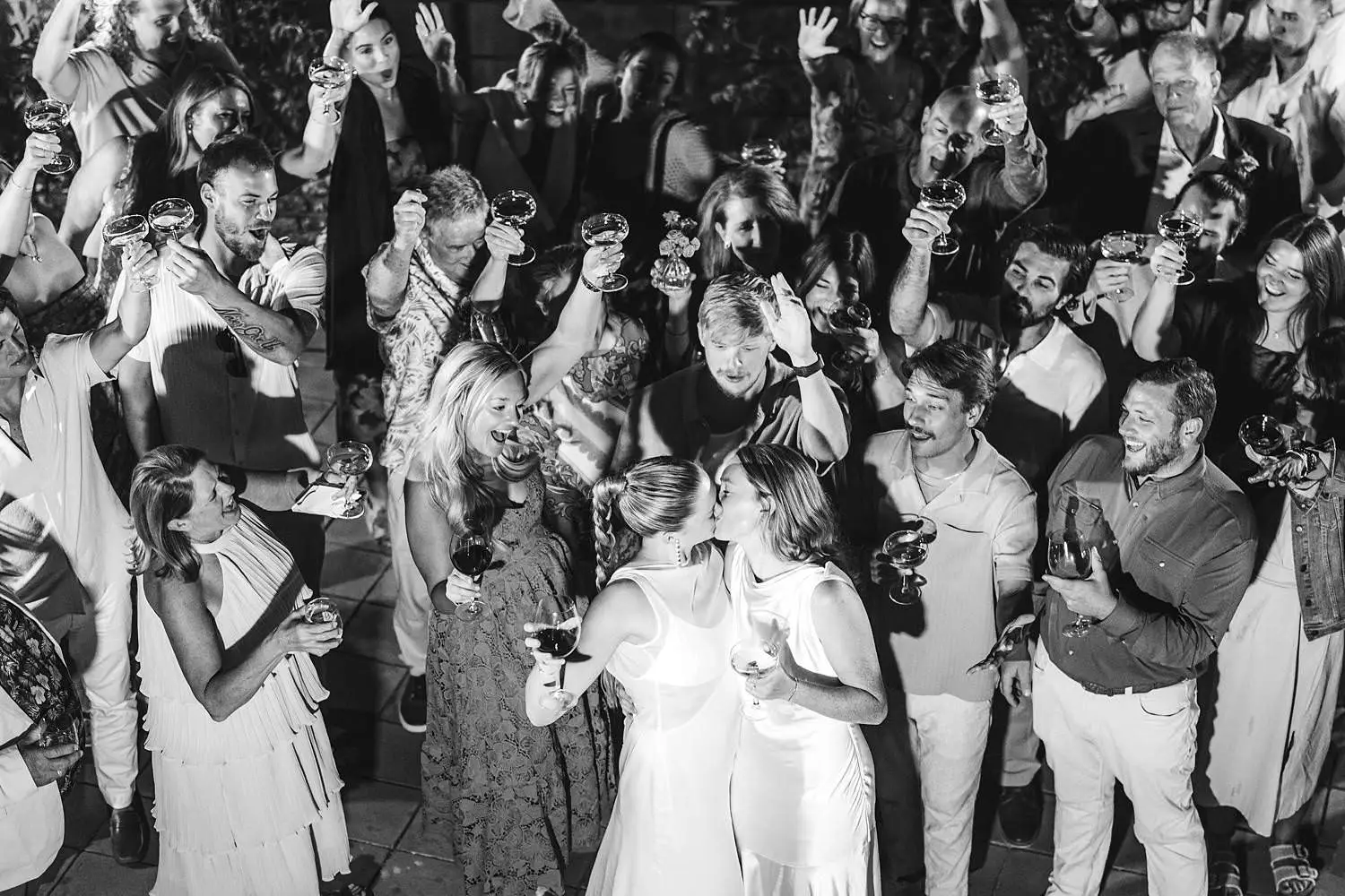 Same sex wedding in Tuscany at Borgo di Petrognano, same joy, endless celebration