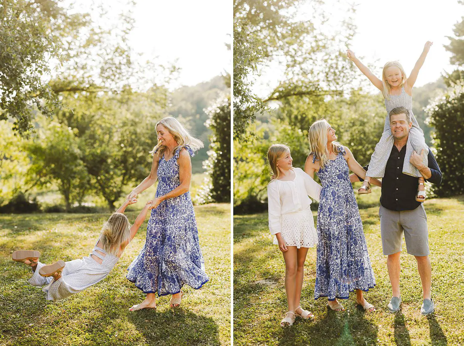 Family photo session in Mugello countryside at La Querce dei Medici, just outside Florence