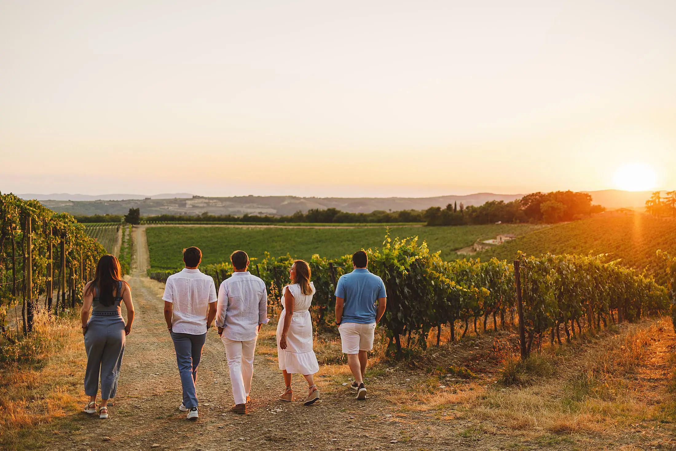 Candid family photos at Borgo San Felice Tuscany